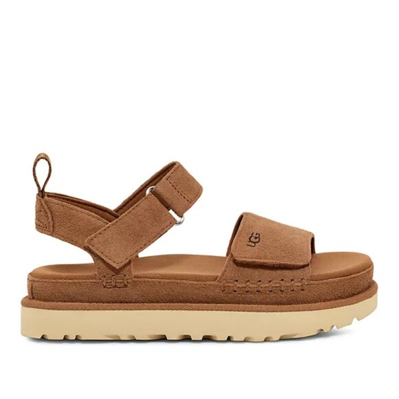 UGG Women's Goldenstar Platform Sandals Color Chesnut - Picture 1 of 5